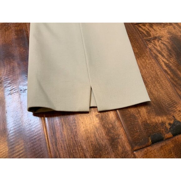 Elie Tahari Tan Straight Leg Khaki Dress Pants, Size 14 - Picture 8 of 8